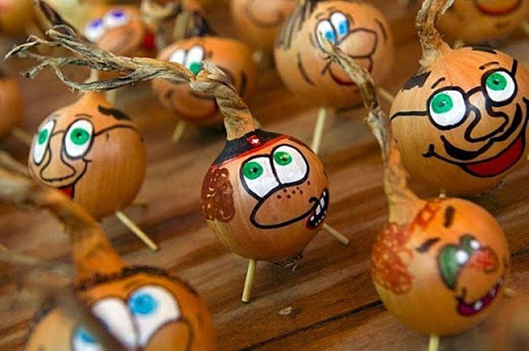 Artisanat de légumes pour la maternelle - photos et idées