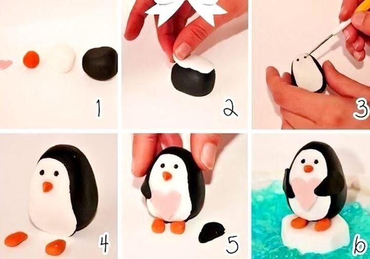 Artisanat de pâte à modeler pour enfants - photos et idées