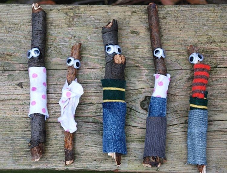 Artisanat à partir de matériaux naturels pour la maternelle - photos et idées