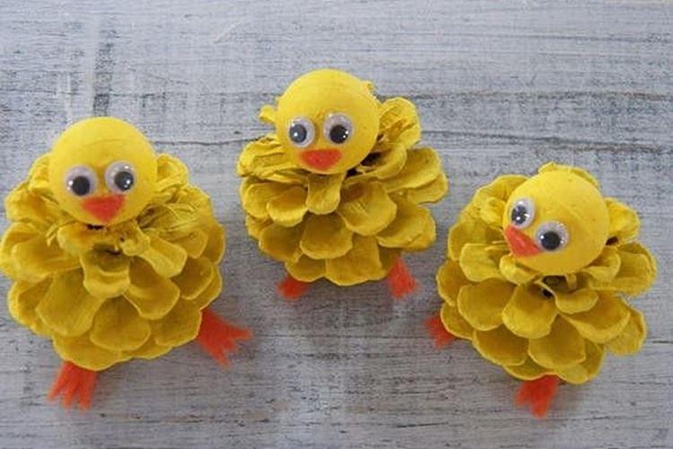 Artisanat à partir de cônes pour enfants - photos et idées