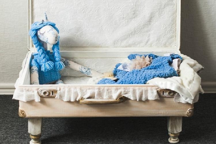 Artisanat d'une vieille valise - Artisanat de vieilles choses de vos propres mains