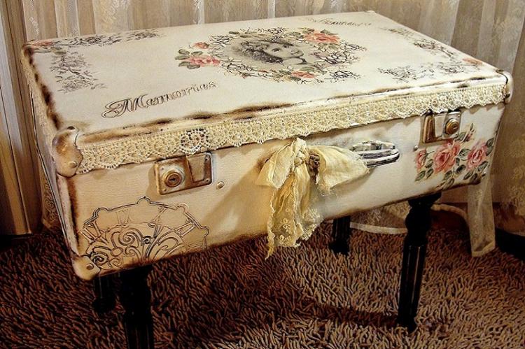Artisanat d'une vieille valise - Artisanat de vieilles choses de vos propres mains