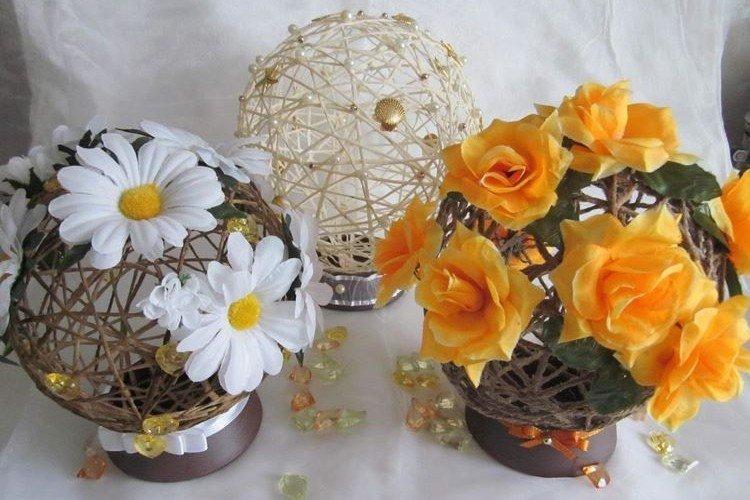 Boules de fil - Bricolage à partir de toutes sortes de choses