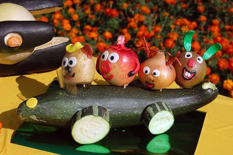 Artisanat de légumes bricolage pour la maternelle