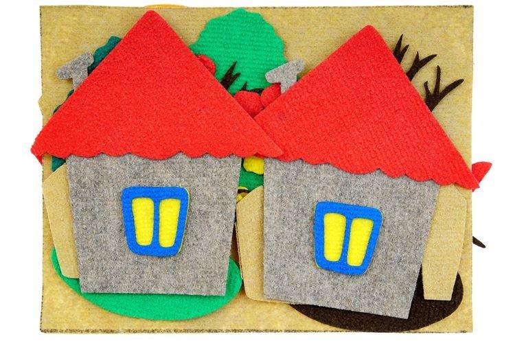 Artisanat de feutre à la maternelle avec vos propres mains