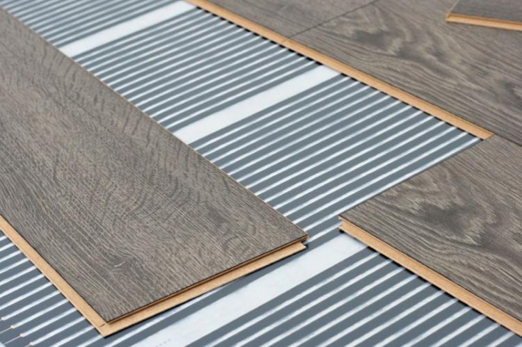 Chauffage au sol par le sol - Sous-couche pour stratifié