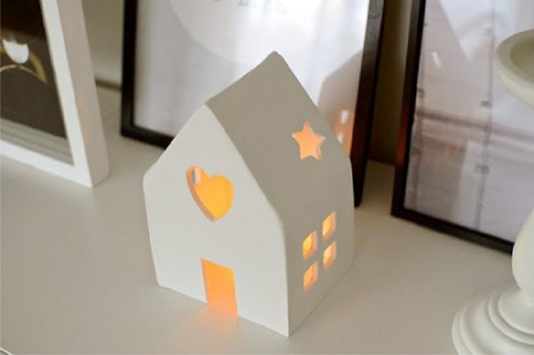 Bougeoir-lampe de poche - Bougeoirs DIY en pâte polymère