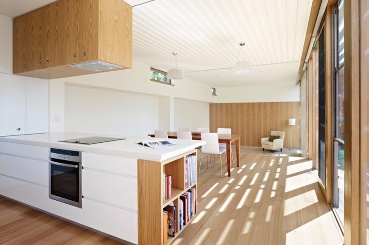 Faux plafond dans la cuisine - photo