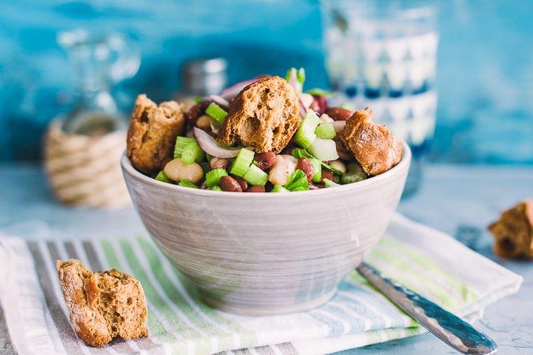 Salade maigre aux deux haricots - recettes