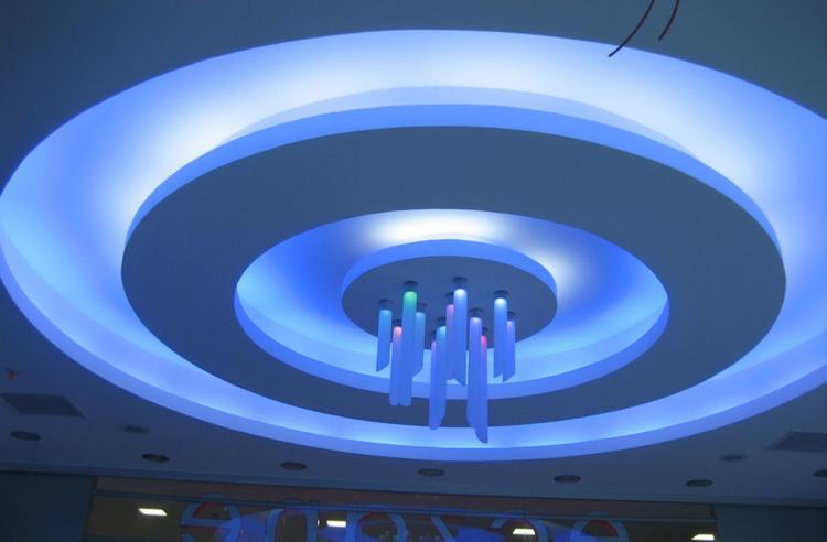 Conception de plafonds en plaques de plâtre - photo