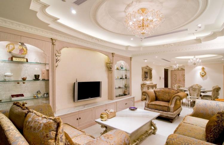 Conception de plafonds en plaques de plâtre - photo