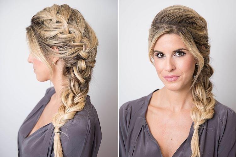 Voluminous Side Braid - Coiffures pour cheveux longs pour tous les jours