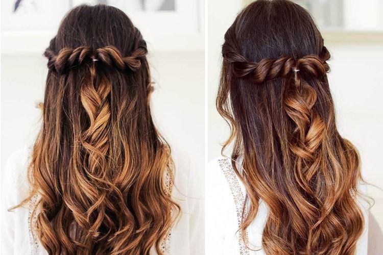 Malvinka avec tresses - Coiffures pour cheveux longs pour tous les jours