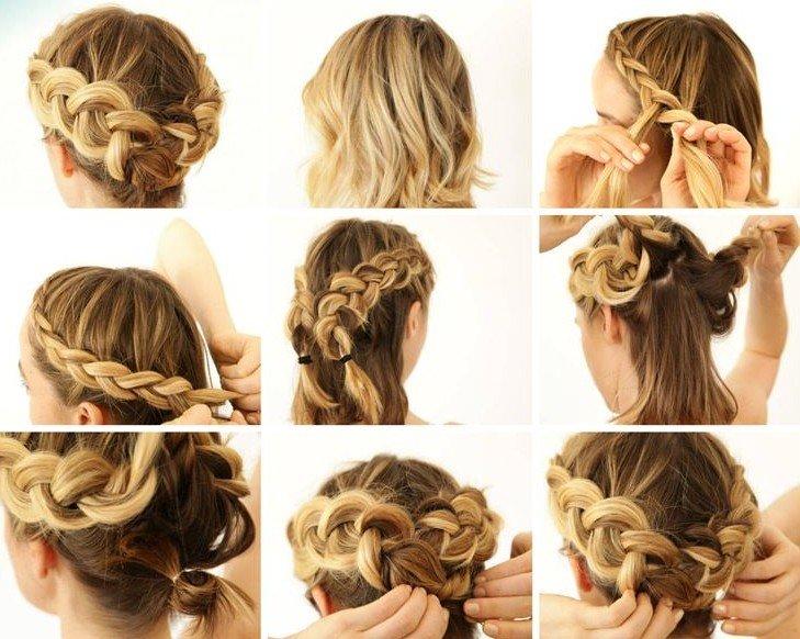 Braid Hoop - Coiffures quotidiennes pour cheveux courts