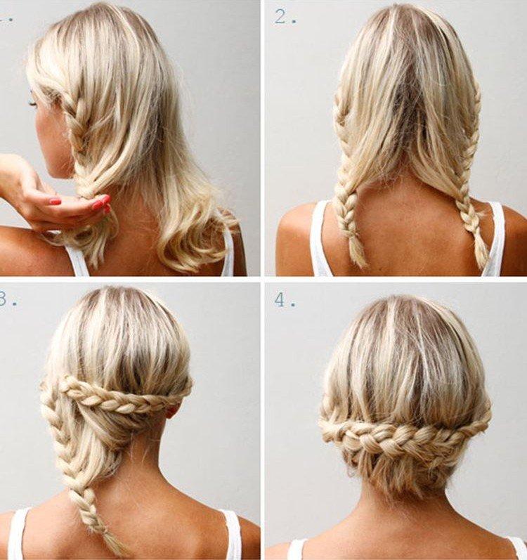 Ailes de papillon - Coiffures pour le nouvel an 2021 pour cheveux mi-longs