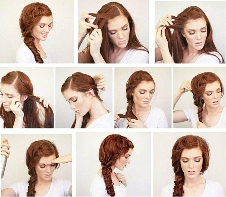 Tresse de vacances volumineuse - Coiffures pour le nouvel an 2021 pour cheveux longs