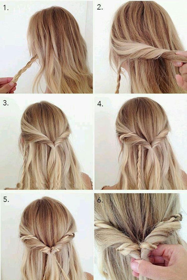 Malvinka avec des tresses et des nattes fines - Coiffures pour l'école pour les adolescents