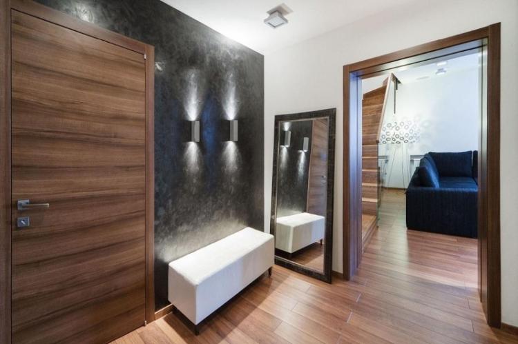 Couloir dans un style moderne - idées de design photo