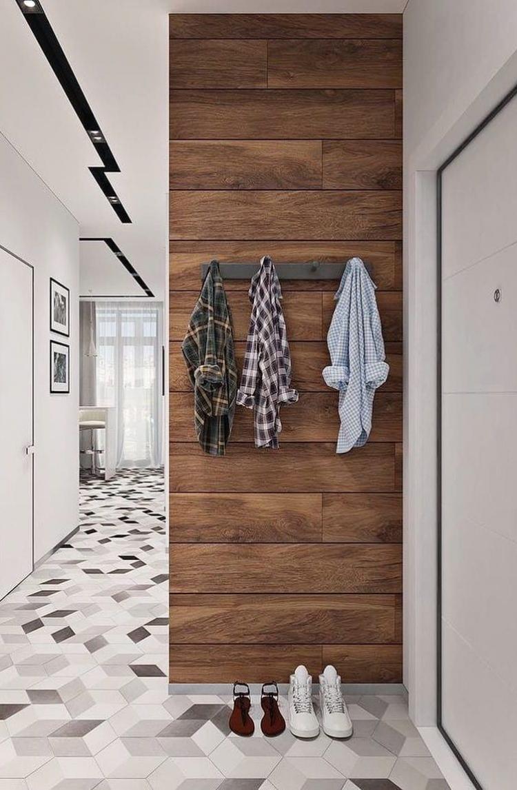 Couloir dans un style moderne - idées de design photo