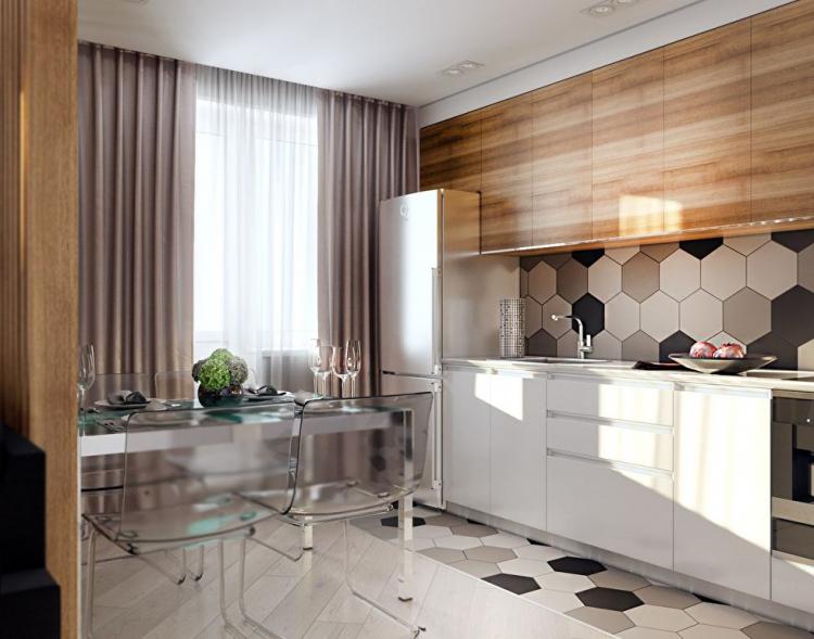 Projet d'appartement à Cheboksary, 40 m²