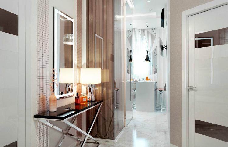 Projet d'appartement 45 m² dans le complexe résidentiel Putilkovo