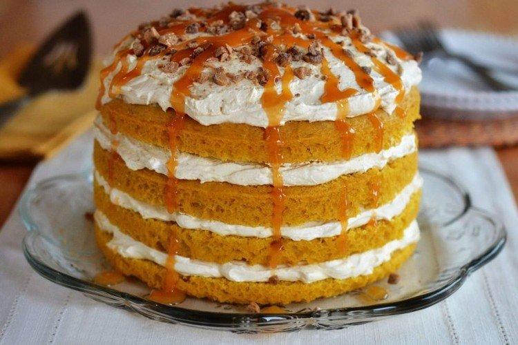 Gâteau Sonate d'Automne à la maison - recettes