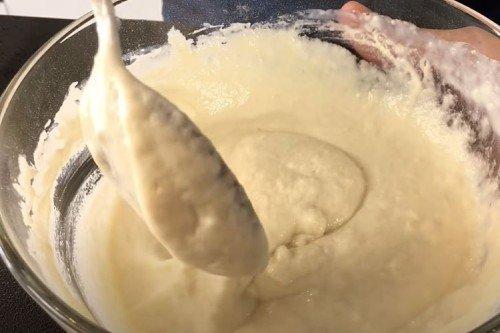 Crêpes au kéfir sans œufs - une recette étape par étape