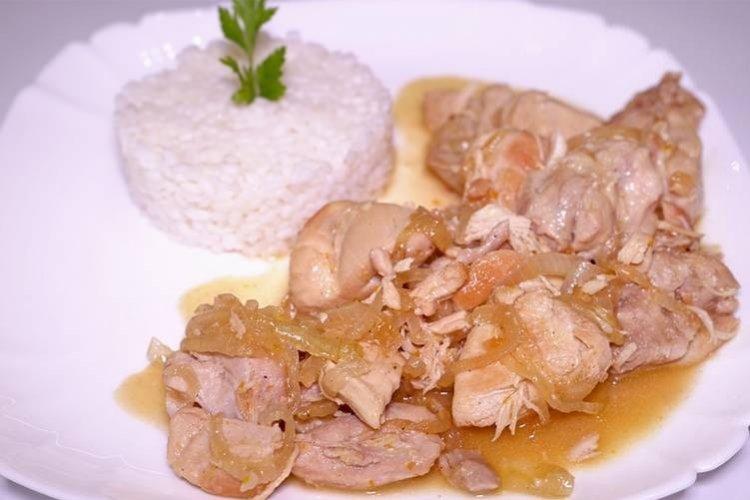 Ragoût de poulet - Recettes pour micro-ondes