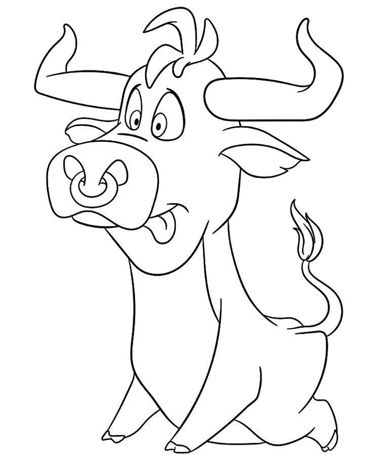 Dessins du taureau pour le nouvel an 2021