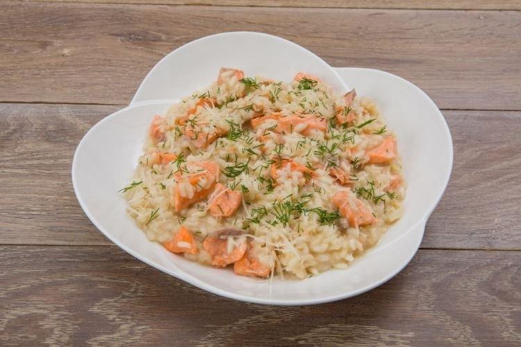Risotto au saumon - recettes de risotto, comment cuisiner