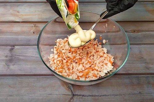 Rouleaux de tempura frits à la maison - une recette étape par étape