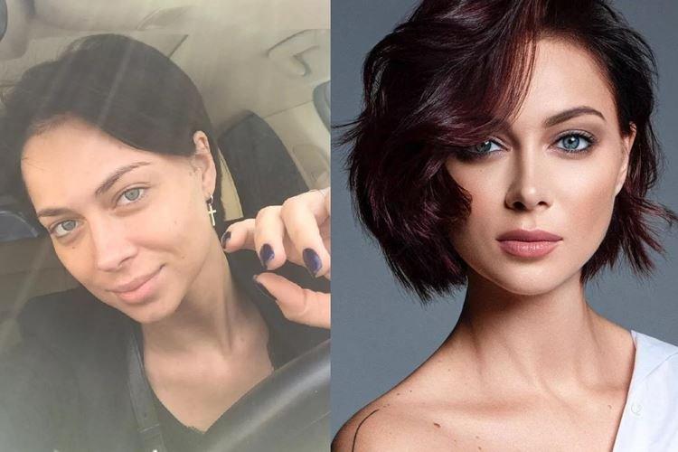 Nastastya Samburskaya - Célébrités russes sans maquillage