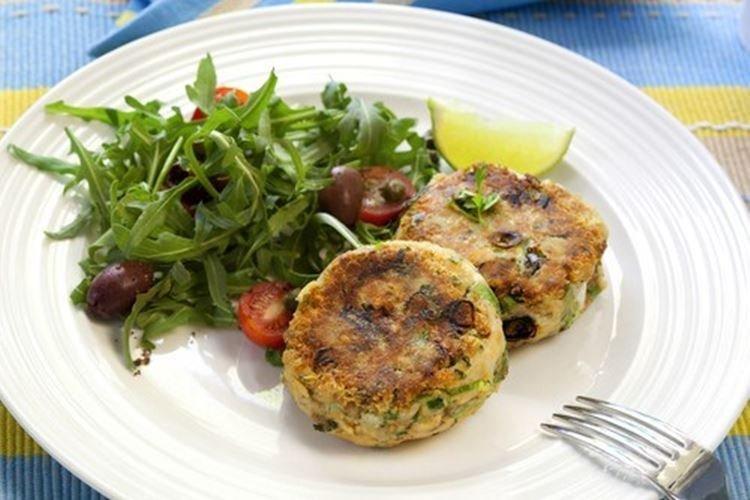 Galettes de poisson aux épinards - recettes
