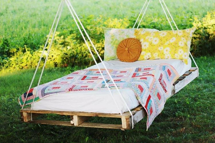 Swing - Mobilier de jardin en palettes pour chalets d'été