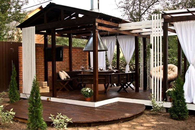 Gazebos de jardin en bois
