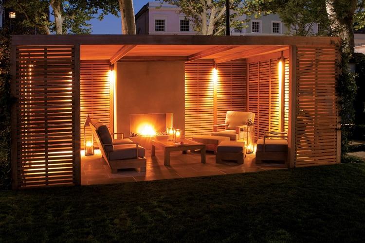 Gazebos de jardin en bois