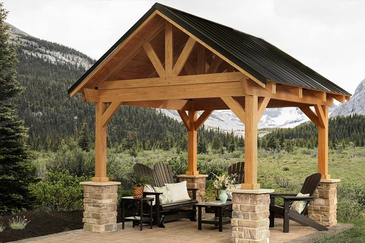 Gazebos de jardin en bois