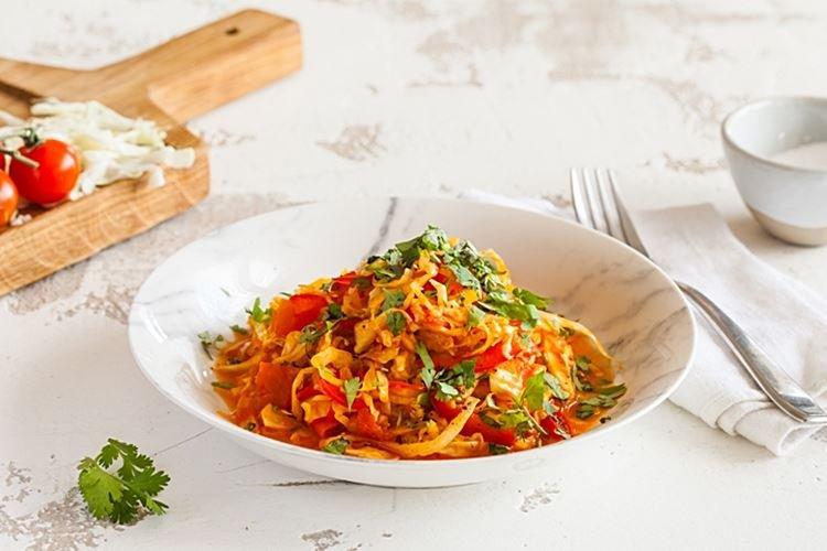 Salade de chou frais chaud - recettes