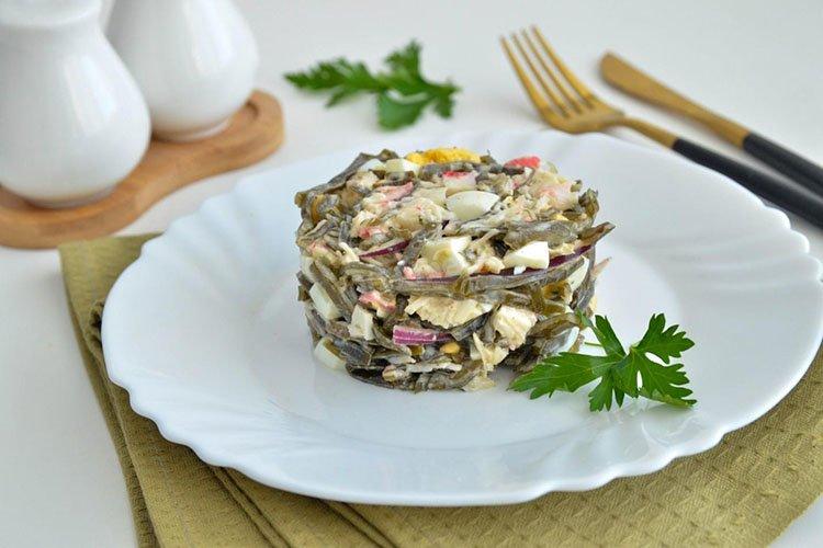 Salade d'algues et calamars - recettes