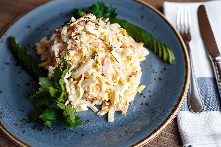 Salade de calmars et poulet - recettes