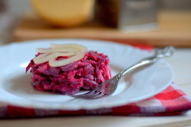 Salade de calmars et betteraves - recettes