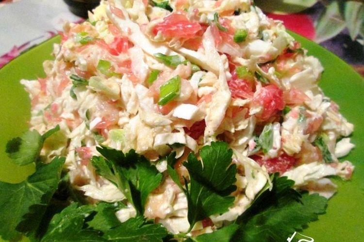 Salade de saumon et pamplemousse - Recettes de salades avec mayonnaise