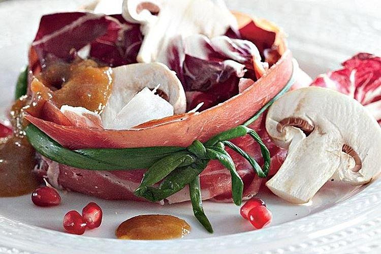 Salade aux champignons et jambon - recettes