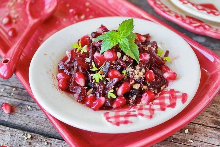 Salade de betteraves et grenades - recettes