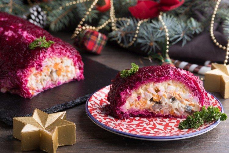 Hareng sous un manteau de fourrure - une recette classique