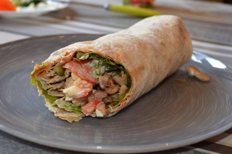 Shawarma au porc et au miel à la maison - recettes