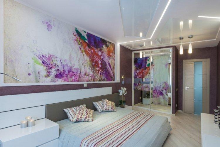 Armoire coulissante dans la chambre - modèles et photos