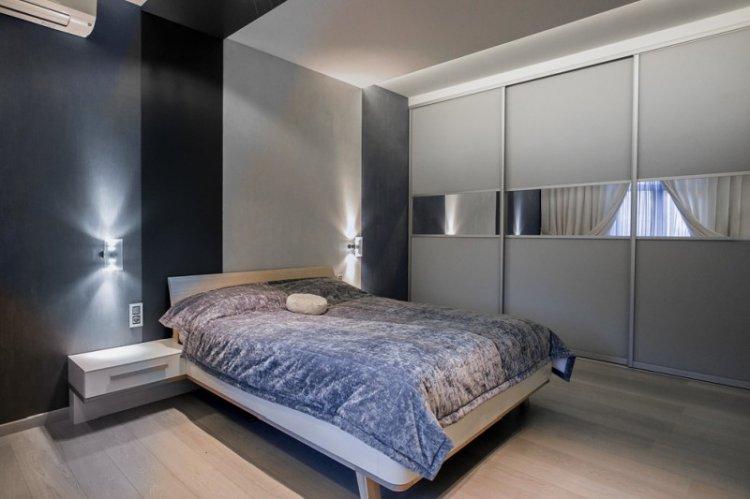 Armoire coulissante dans la chambre - modèles et photos