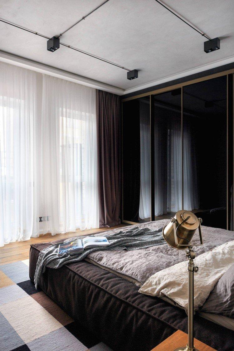 Armoire coulissante dans la chambre - modèles et photos