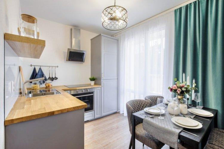 Rideaux pour la cuisine - photos et idées